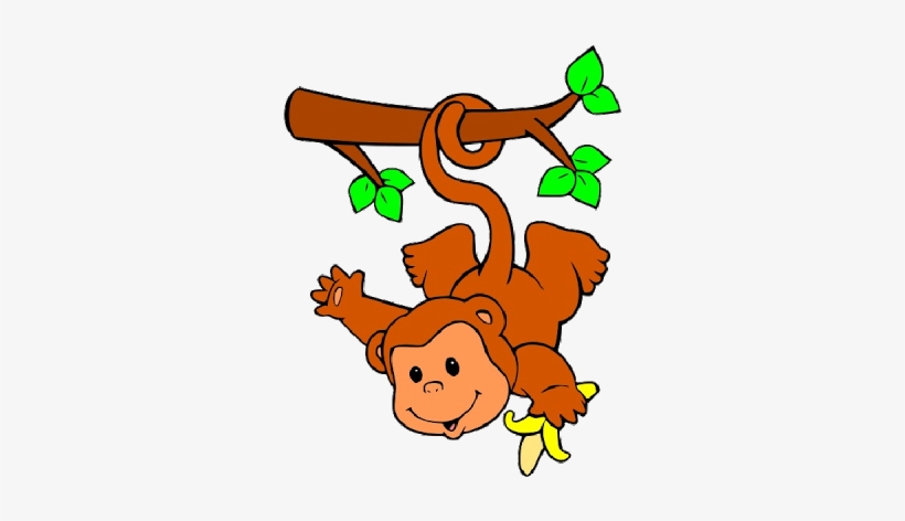 Hanging Monkey Cartoon, transparent png #709462