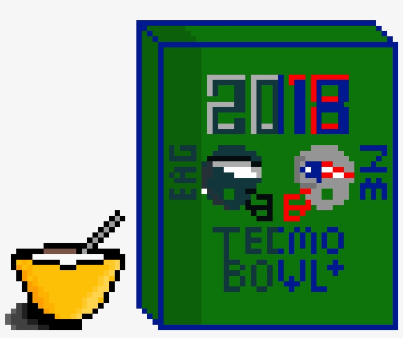 Tecmo Bowl Of Cereal - Graphic Design, transparent png #709492