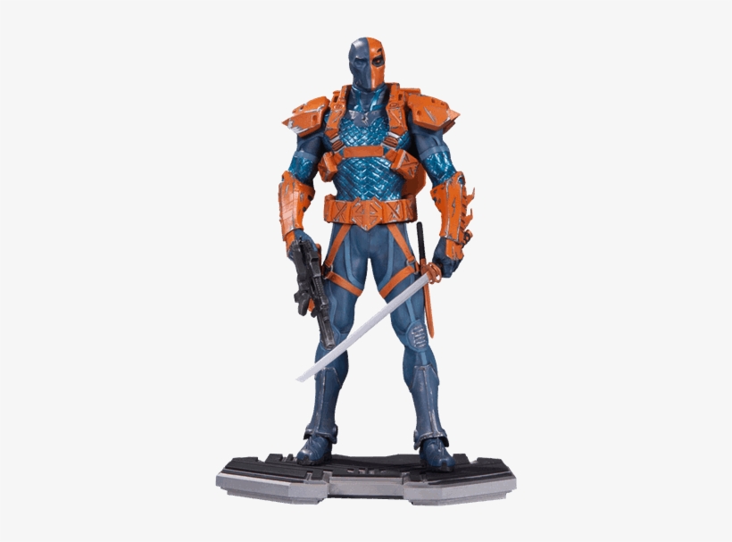 Deathstroke Dc Collectables 10" Statue - Deathstroke Statue Dc Icons, transparent png #709600