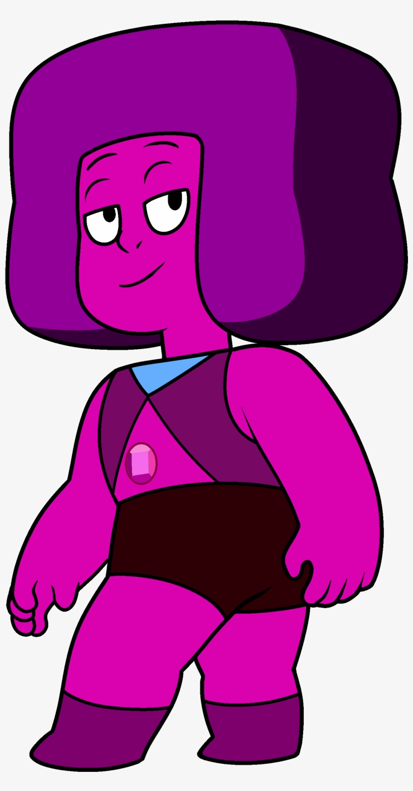 Stomach Ruby Offcolor By Yommy124 - Steven Universe Ruby Gauntlet, transparent png #709808