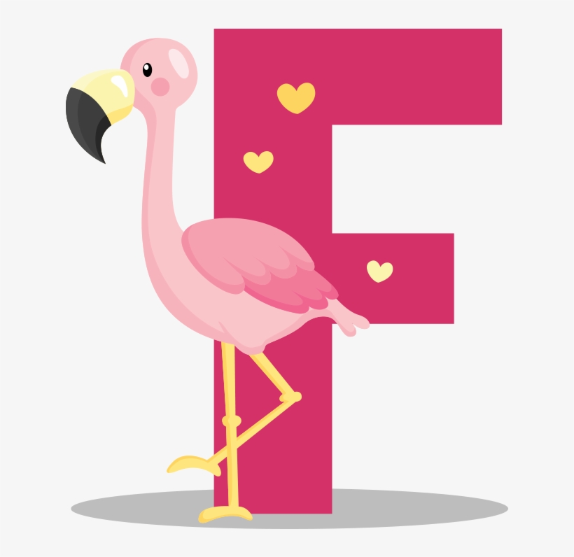 Flamingo Royalty - Letras De Flamingo Para Imprimir, transparent png #709854