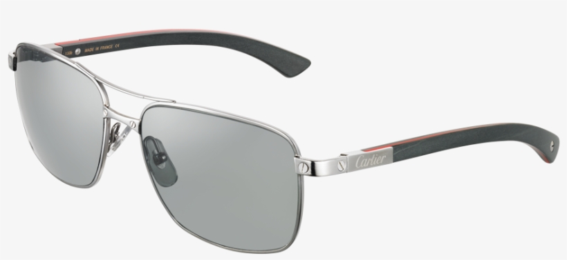 Cartier Santos De Cartier Sunglasses Anteojos, Gafas, transparent png #7000117