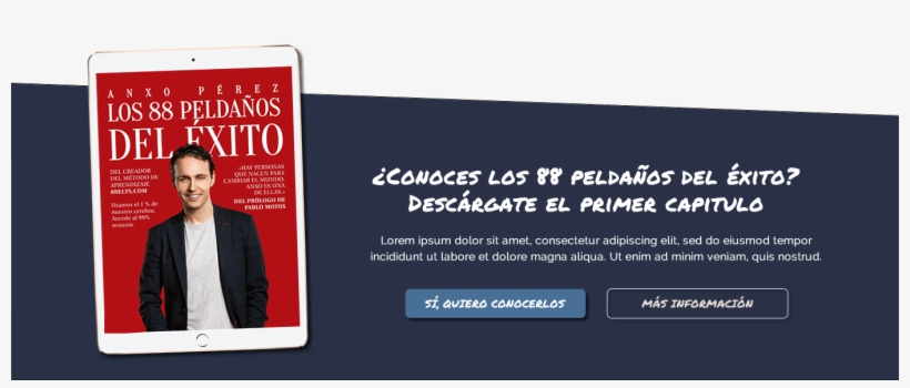 Portada De "los 88 Peldaños Del Éxito" De Anxo Pérez, transparent png #7000467