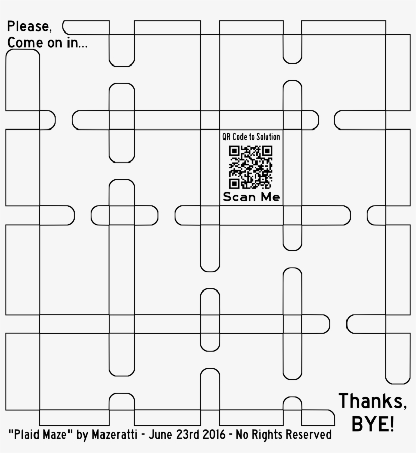 This Free Icons Png Design Of Plaid Coloring And Maze, transparent png #7001009