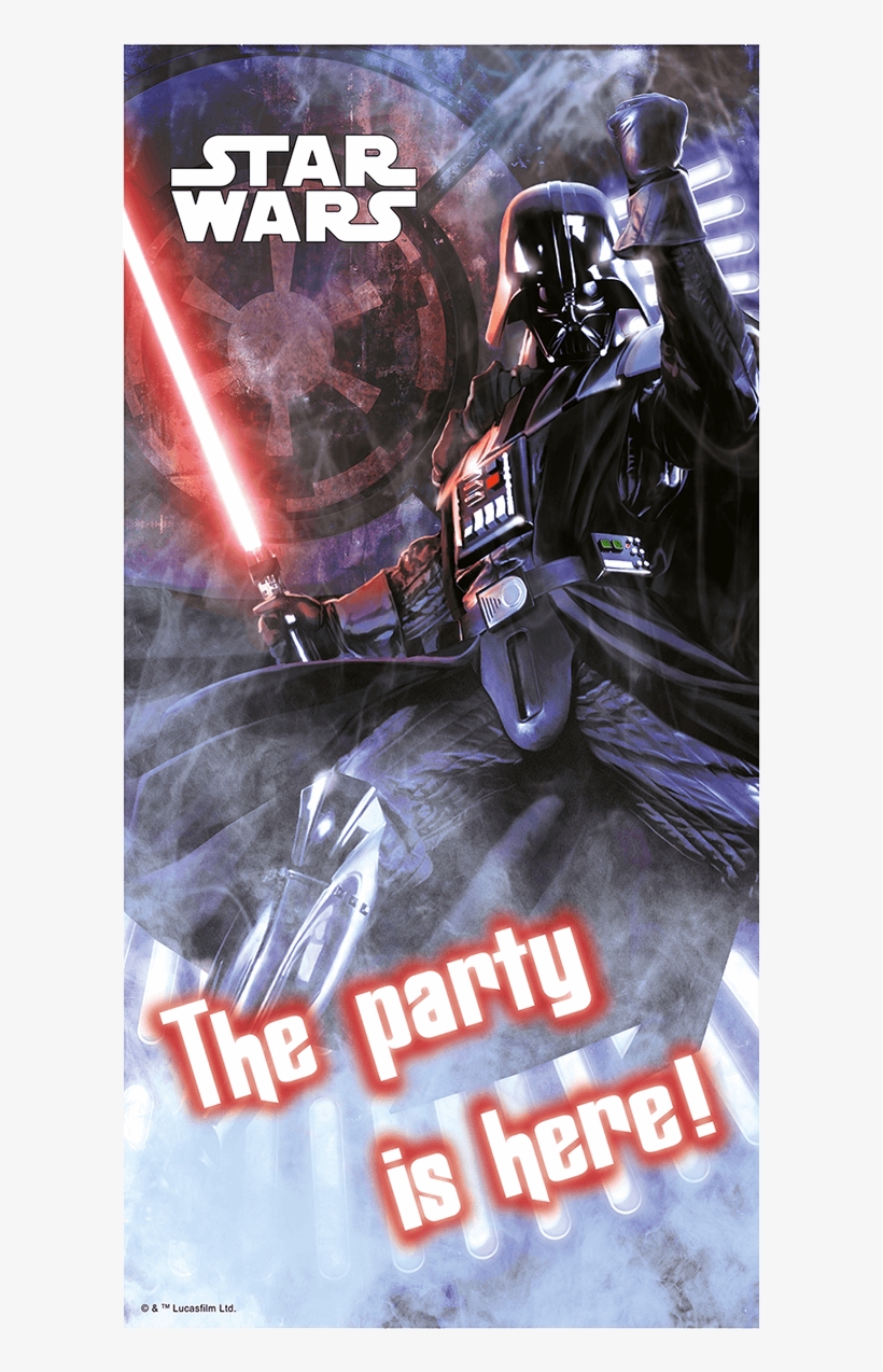 Star Wars Party Door Banner, transparent png #7002477