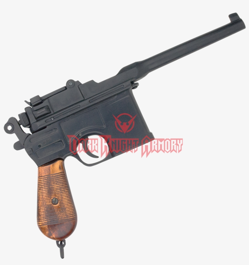 Black World War Ii Mauser Automatic Pistol, transparent png #7002595