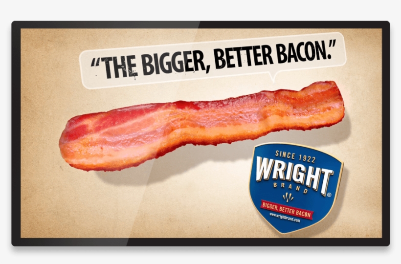 Wright Brand Bacon "mt, transparent png #7004182