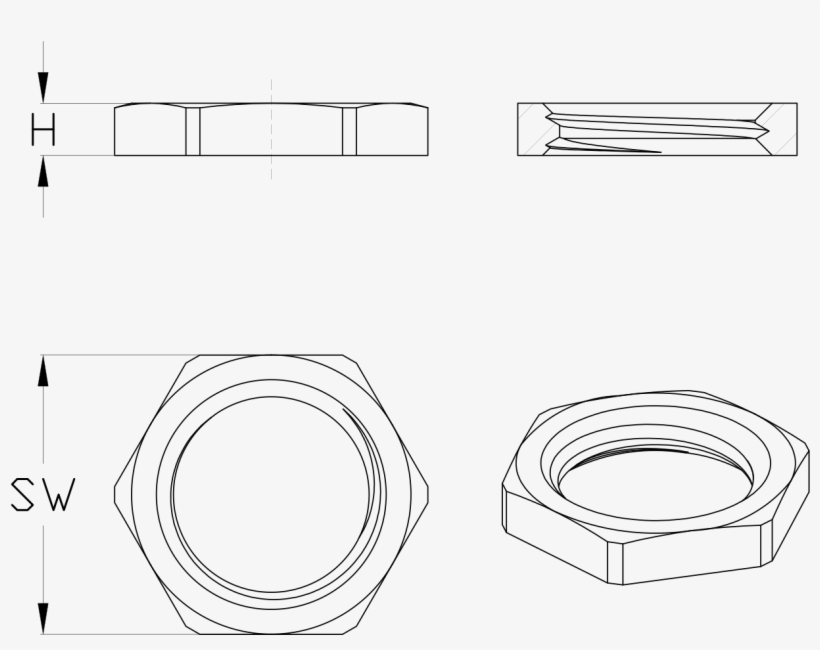 Las Tuercas Proporcionan Estanqueidad, Por Lo Que Se, transparent png #7006605