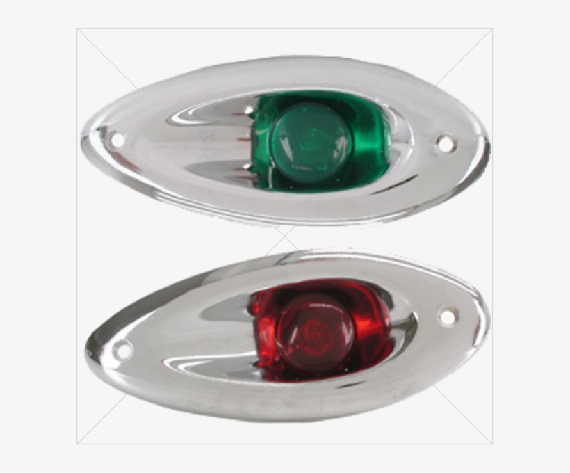 Luz De Proa Olho Tubarao Cromada, transparent png #7006607