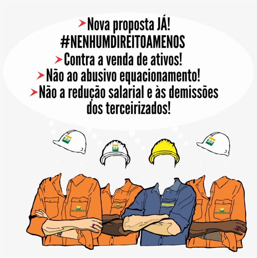 Direitos Trabalhistas Sob Ataque Chamada Dia De Luta, transparent png #7006608