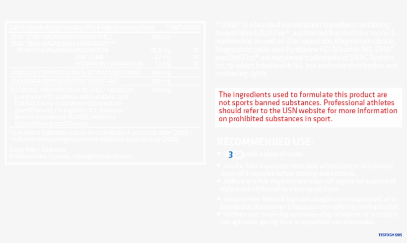 The Nutrition Facts And Ingredients Of Only One Variant, transparent png #7008524