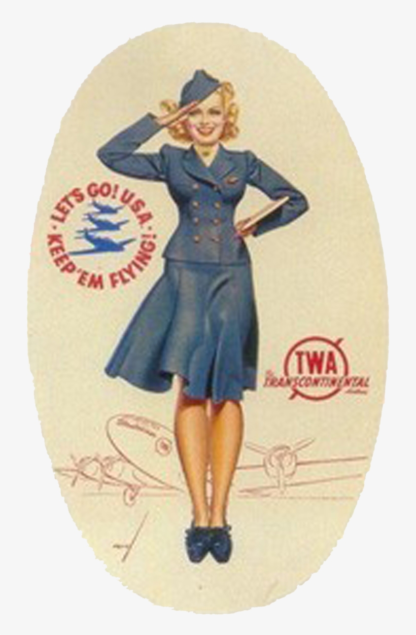 1/node 1521/image/marisa Lerin Twa Flight Attendant, transparent png #7009743