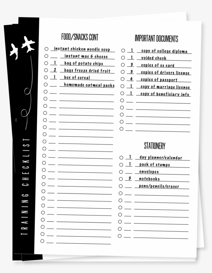 Checklist3, transparent png #7009977