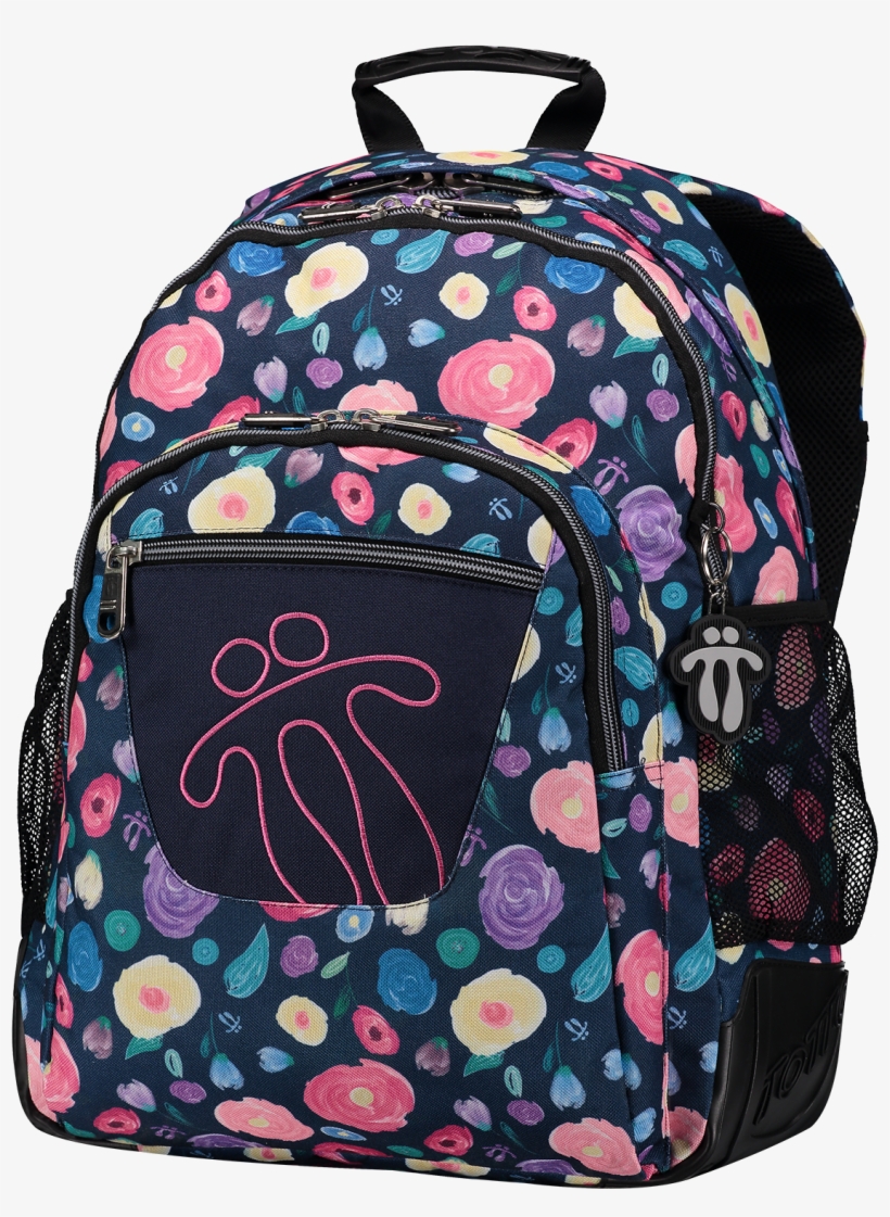 Bulto De Espalda Flores Acuarela, transparent png #7011842