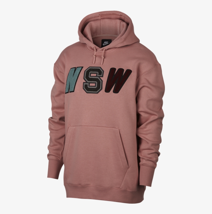 Nike Sportswear P/o Hoody 'rust Pink', transparent png #7012438