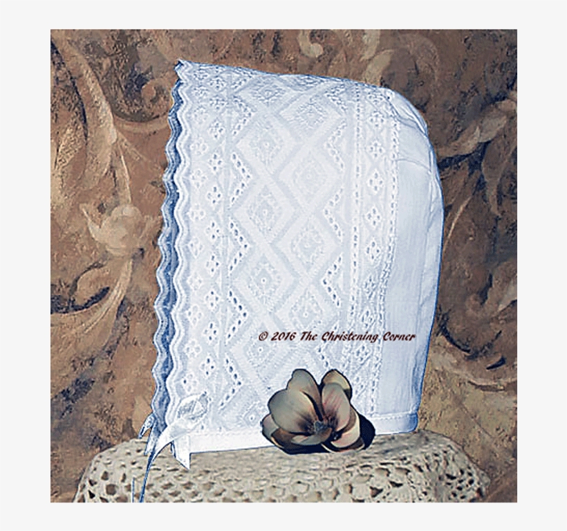 Intricate Lace Christening Gown, transparent png #7012654