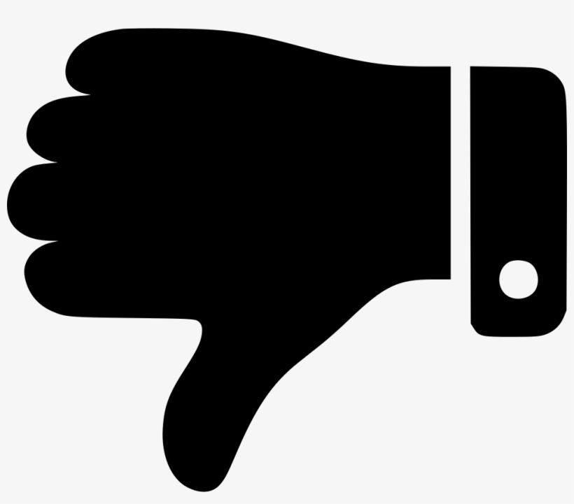 Thumb Down Comments, transparent png #7012700