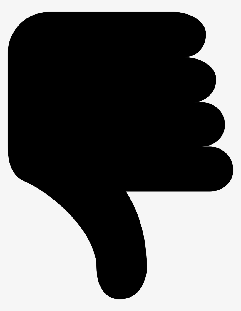 Thumb Down Comments, transparent png #7012761