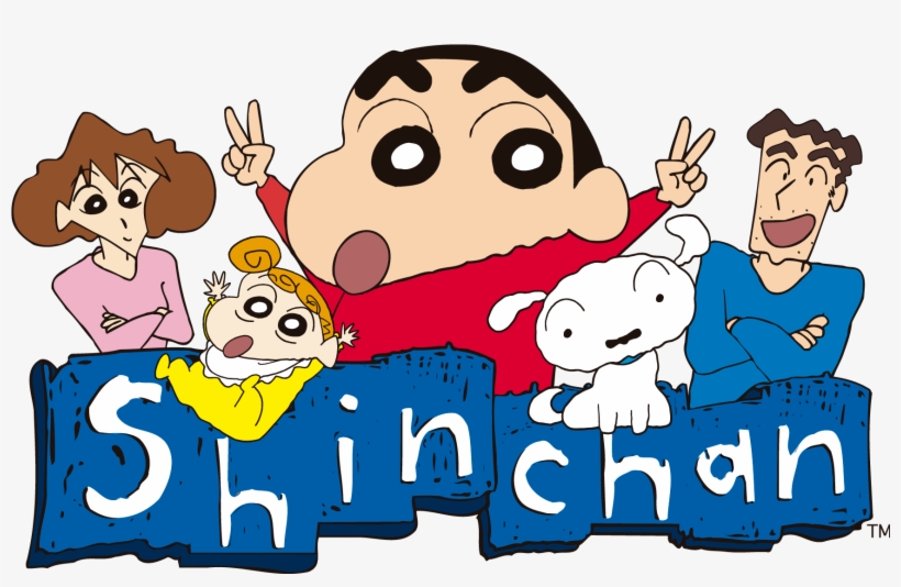 Shin Chan Logo1, transparent png #7013548