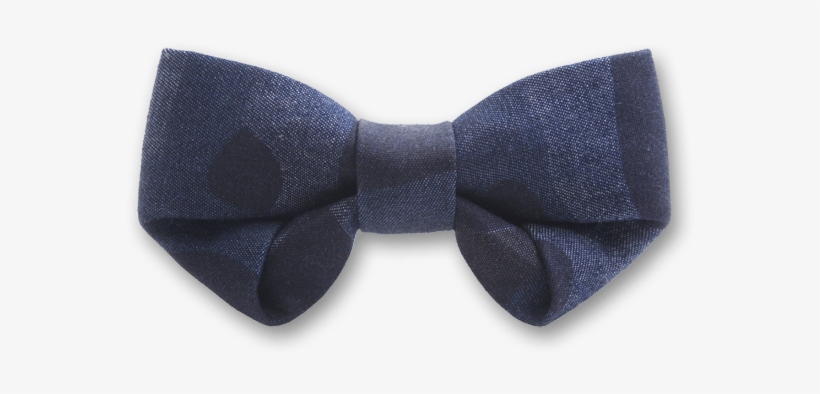 Folding In Blue Bow Tie, transparent png #7014080