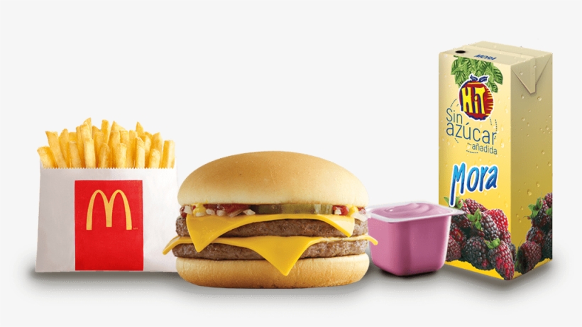 Elije Tu Junior Pack Con Hamburguesa Doble Carne Con, transparent png #7015518
