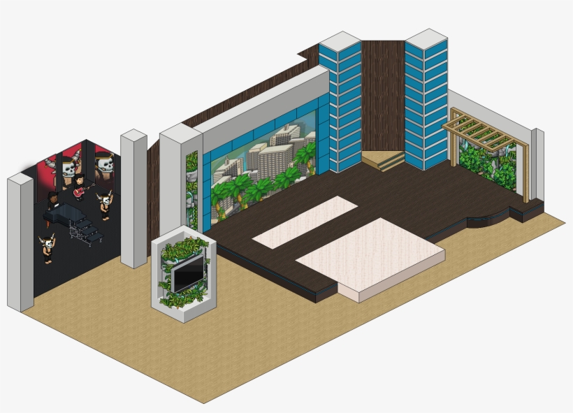 Stage, transparent png #7015739