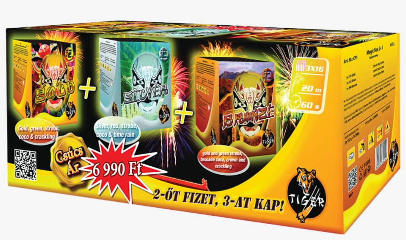 Magic Box Tűzijáték Csomag, transparent png #7016606