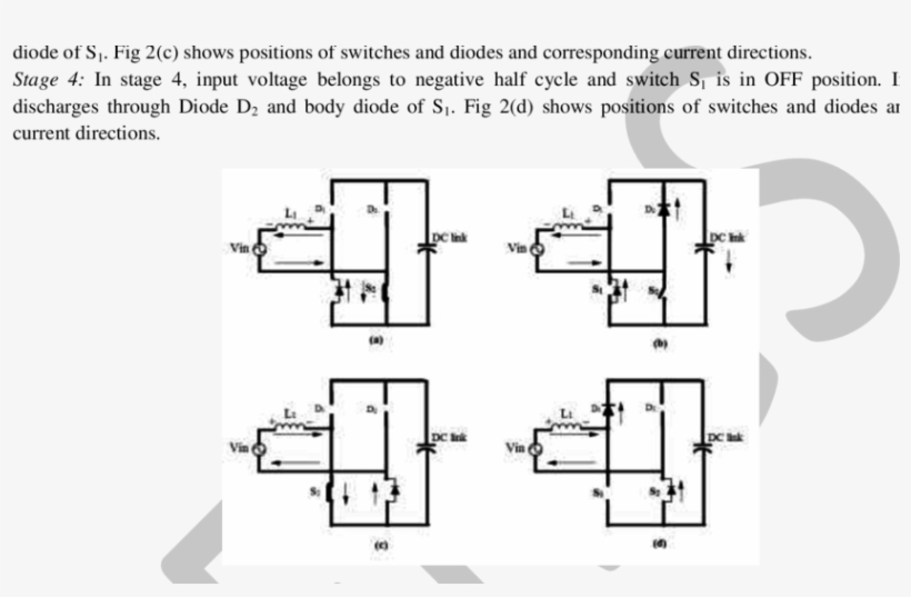 Current Directions Of The Ac-dc Converter During Stage, transparent png #7016607