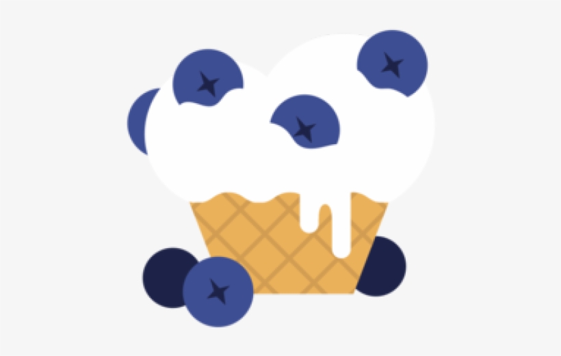 Blueberry Muffin Clipart Blue Muffin, transparent png #7017792