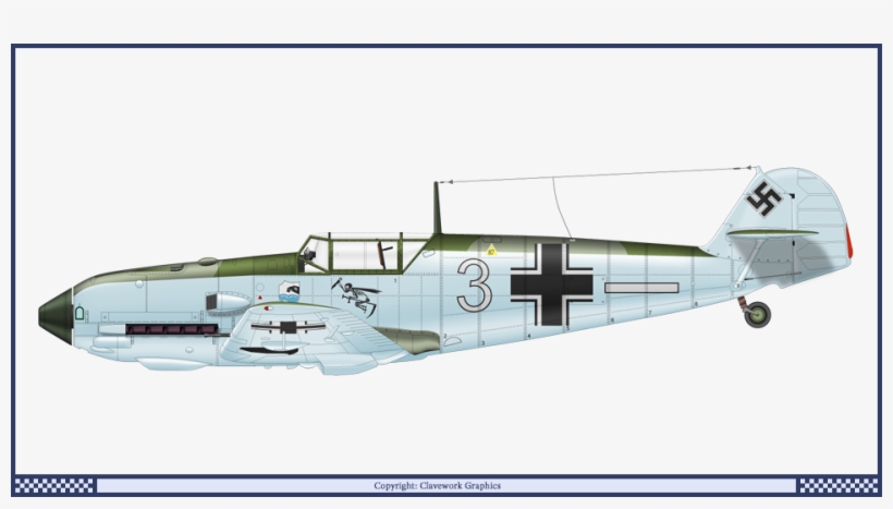 109-e3 4 Jg77 1940 Ww2 Aircraft, Military Aircraft,, transparent png #7019707