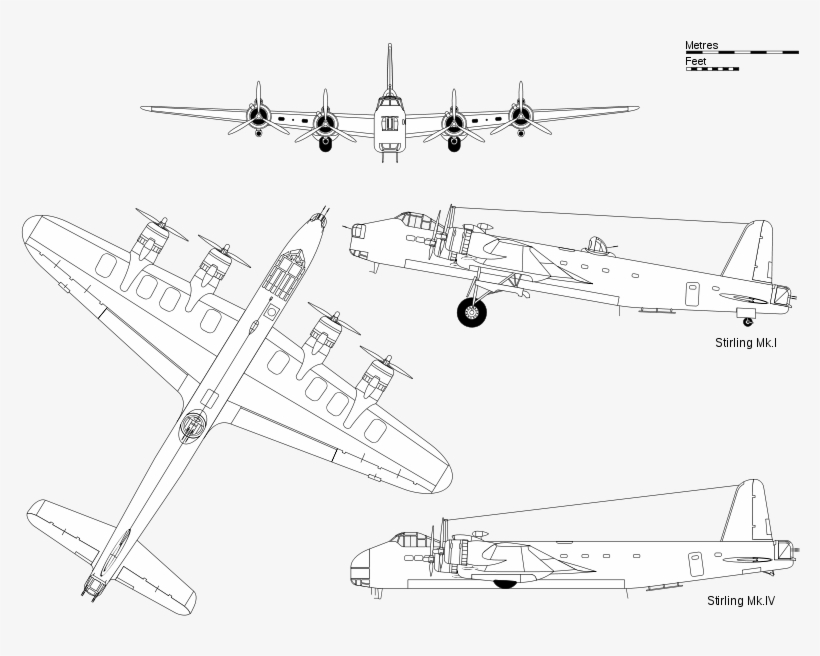 Svg Bombardier Aerospace, Stirling, Airplane, Cutaway,, transparent png #7020552