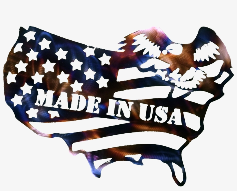 Flag-made In Usa Larger Image, transparent png #7021929