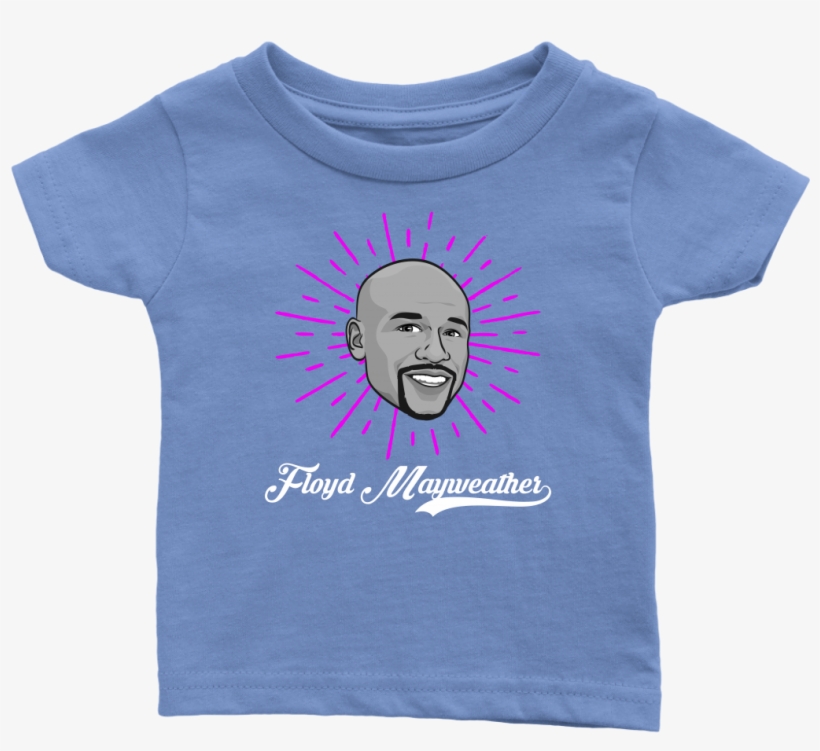 Floyd Mayweather Halo Baby T-shirt, transparent png #7023791