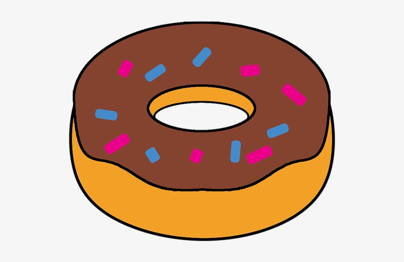 Doughnut, Clipart, Food, Snack, Fast-food, Cartoon, transparent png #7024199