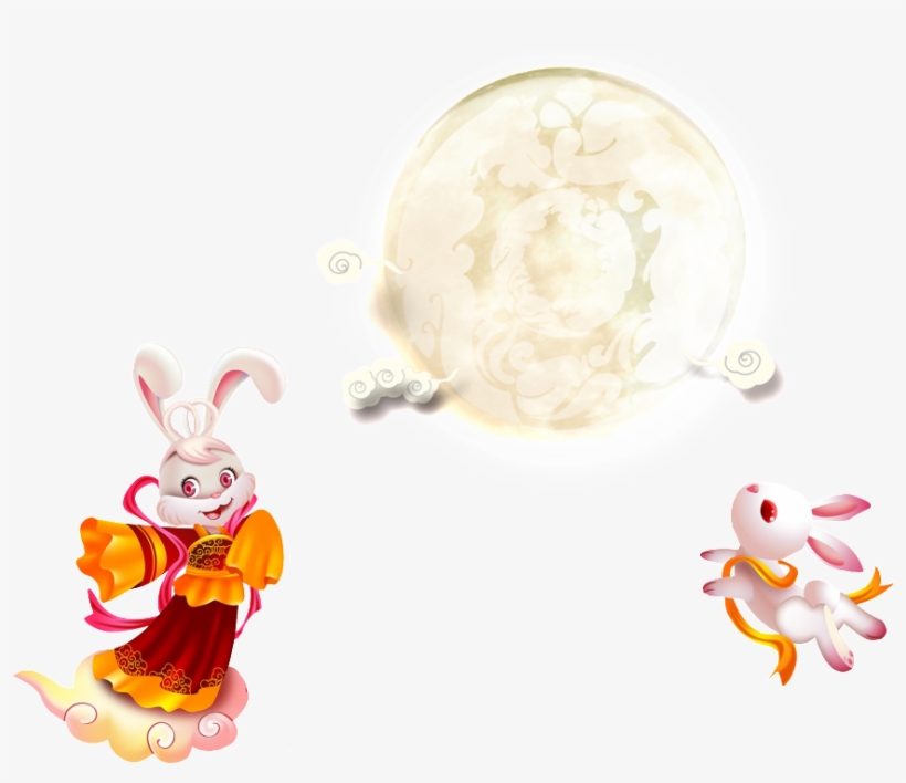 Moon Jade Rabbit Png - Free Transparent PNG Download - PNGkey