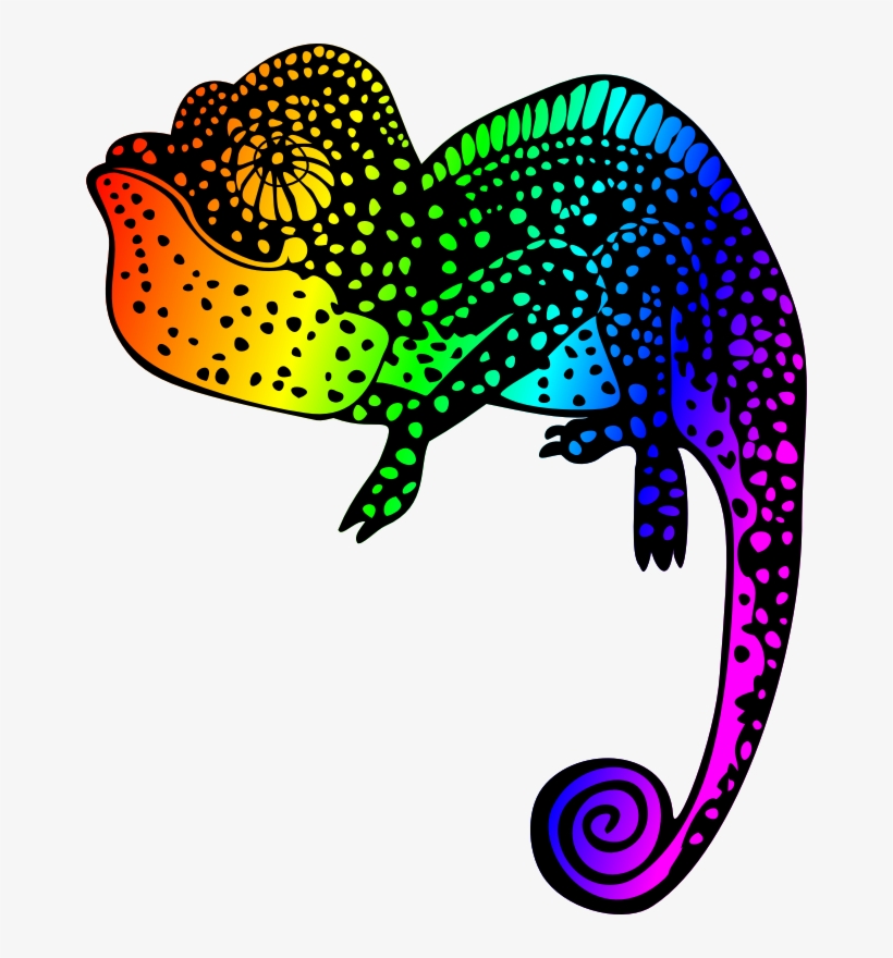 Chameleon, transparent png #7026044