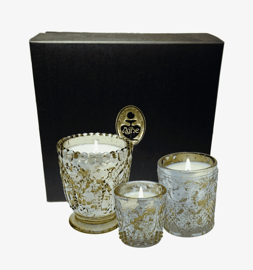 Mercury Glass Candles Png, transparent png #7026045