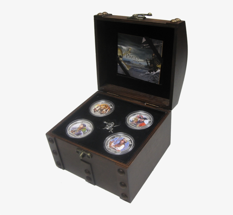 2011 Niue Real Pirates Of The Caribbean 4 Coin Silver, transparent png #7026909