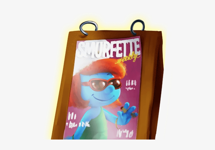 Smurfs News, transparent png #7028655
