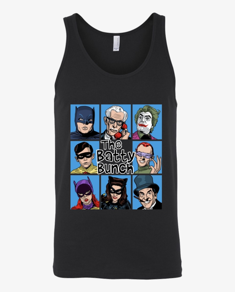 The Batty Bunch Batman Robin Alfred Joker Riddler Penguin, transparent png #7029349