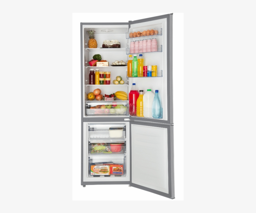 Hisense 271lt Fridge Freezer Metallic H359bi, transparent png #7031002