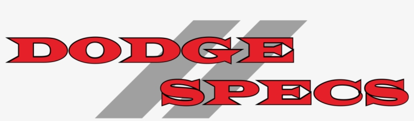 Dodge Specs, transparent png #7035799