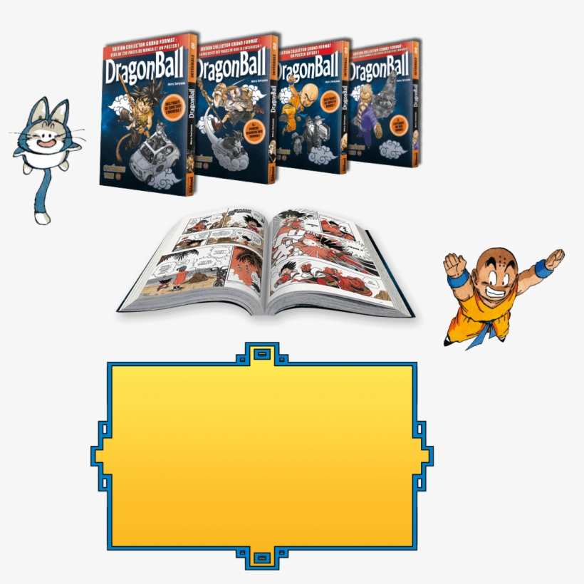 L'intégrale De Dragon Ball En Grand Format Collector, transparent png #7036070