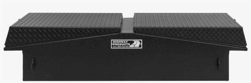 Gullwing Truck Tool Box Front Closed Black, transparent png #7037004