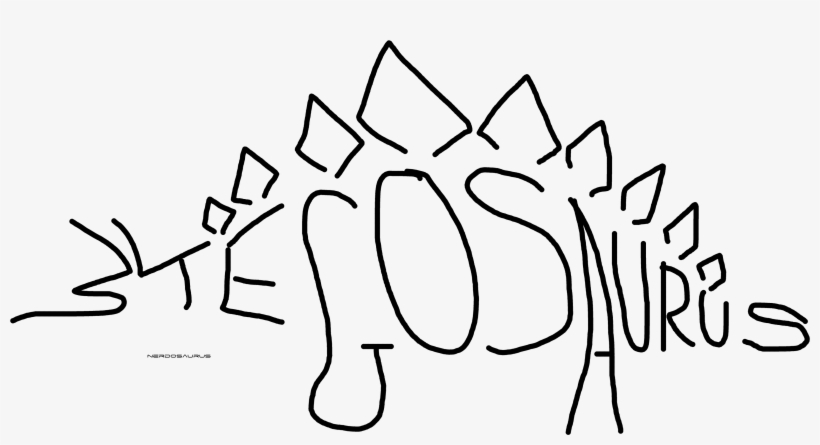 Slow Little Stegosaurus, transparent png #7037938