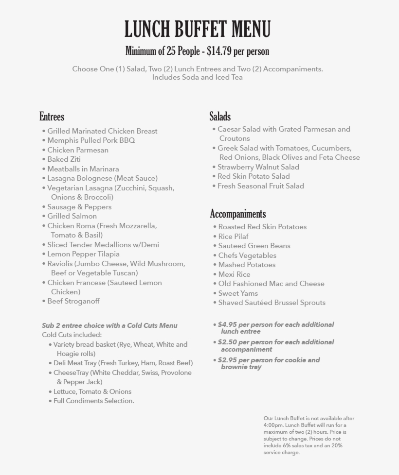 Lunch Banquet Menu, transparent png #7038177