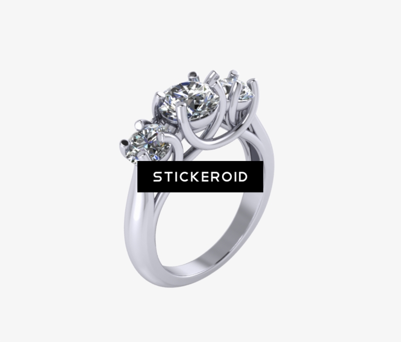 Silver Rings With Diamonds Jewelry, transparent png #7038300