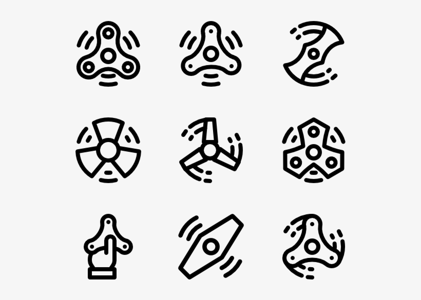 Fidget Spinner, transparent png #7039170