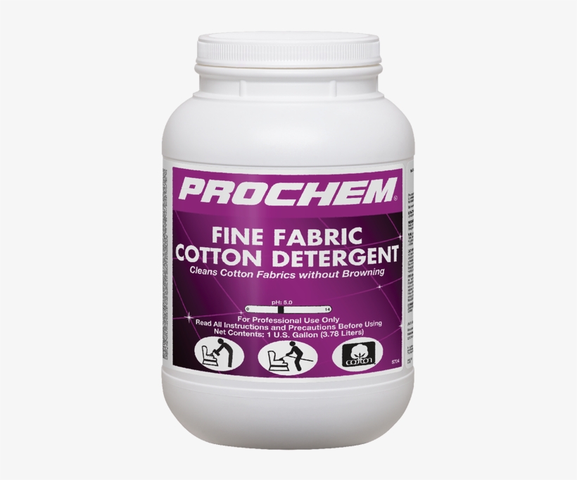Prochem Fine Fabric Cotton Detergent, transparent png #7044809