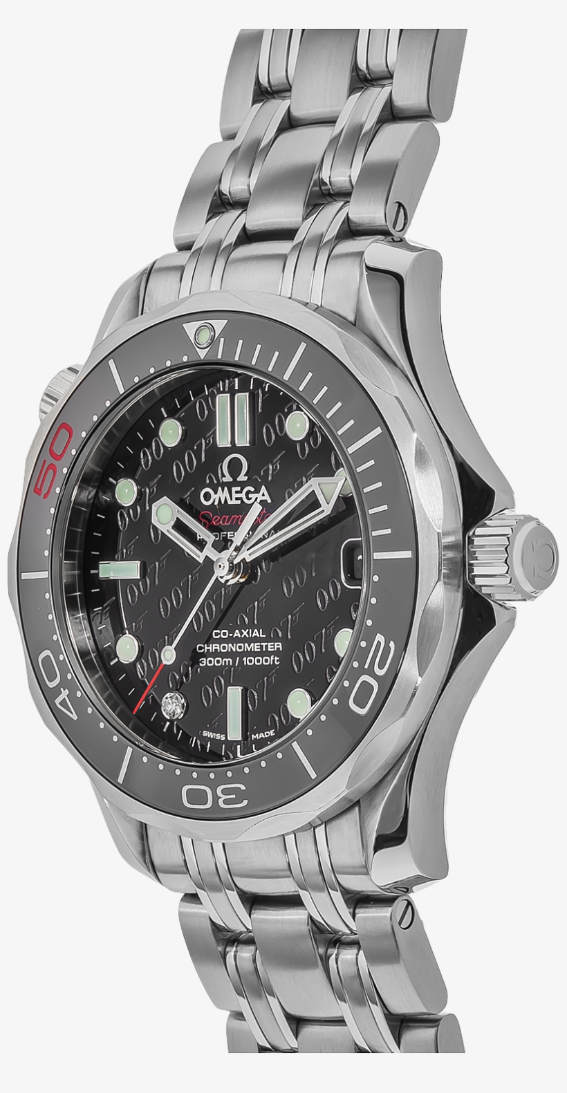 Seamaster Dive Co-axial James Bond Limited Edition, transparent png #7045049